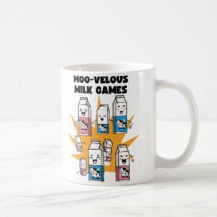 Caneca De Café Jogos Láteos Moo-Velous