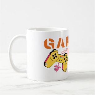 Caneca De Café Jogos são meu Amor - Jogador
