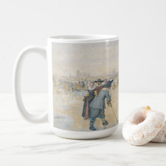 Caneca De Café JOGOS WINTER (1626) Vintage Art Christmas Mug