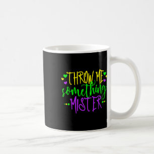 Caneca De Café Jogue-Me Algo Feliz Mardi Gras Carniva