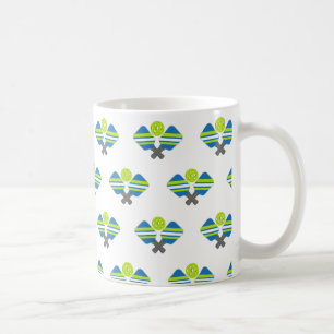 Caneca De Café Jogue Pickleball de vamos!