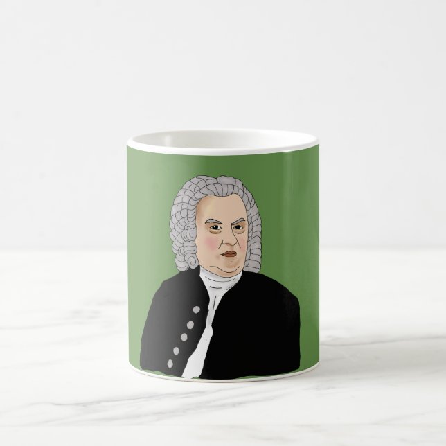 Caneca De Café Johann Sebastian Bach (Centro)
