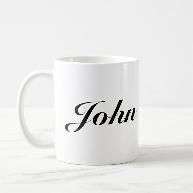 Caneca De Café John (Esquerda)