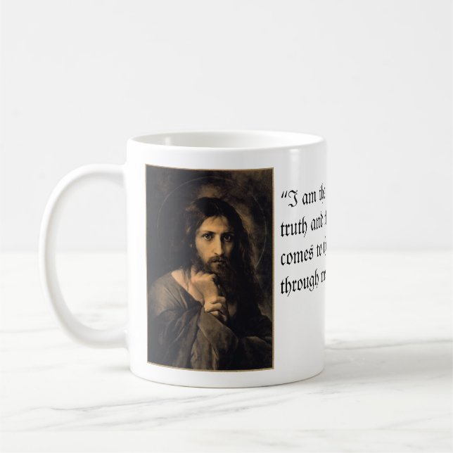 Caneca De Café John 14:6 (Esquerda)