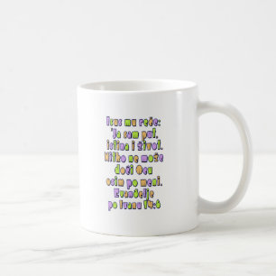 Caneca De Café John 14:6 Croata