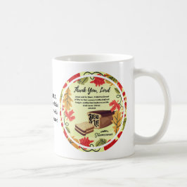 Caneca De Café John 6:35 PÃO DE VIDA Ação de Graças