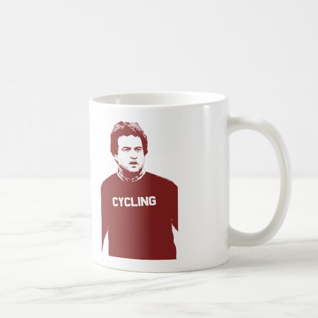 Caneca De Café John Belushi Cycling (Direita)