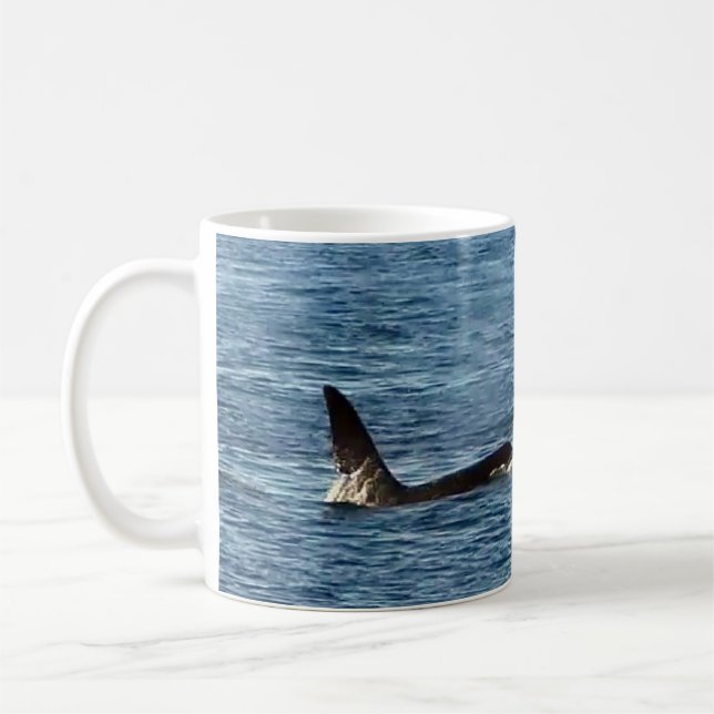 Caneca De Café John Coe & Aquarius Killer Whale Orca Mug (Esquerda)