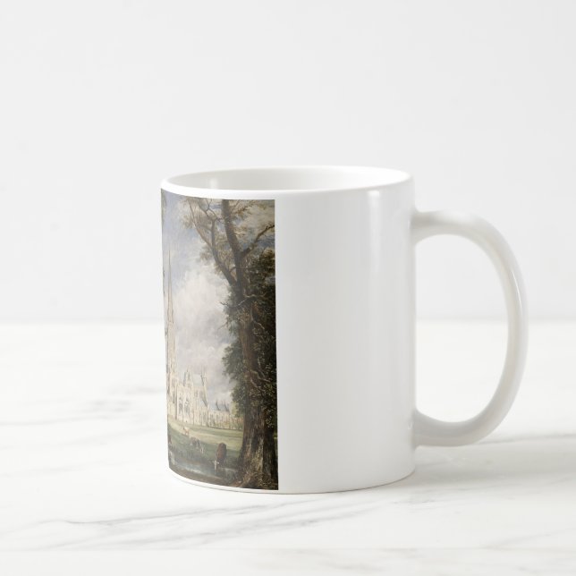 Caneca De Café John Constable - Catedral de Salisbury (Direita)