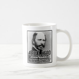 Caneca De Café John Harris Bacon Hero Funny Mug