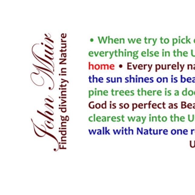 Caneca De Café John Muir, Encontrando a Divindade na Nature Mug (Criador carregado)