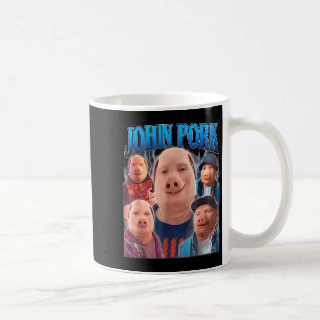 Caneca De Café John Rk Meme Humor Men Women  (Direita)