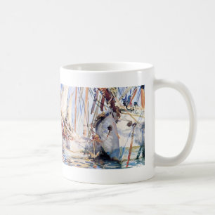 Caneca De Café John Singer Sargent: Navios do branco