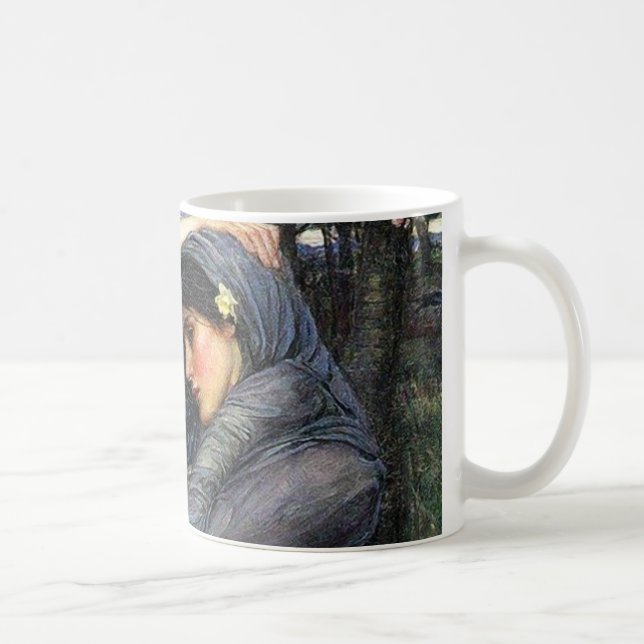Caneca De Café John Waterhouse Pre-Raphaelite Boreas (Direita)