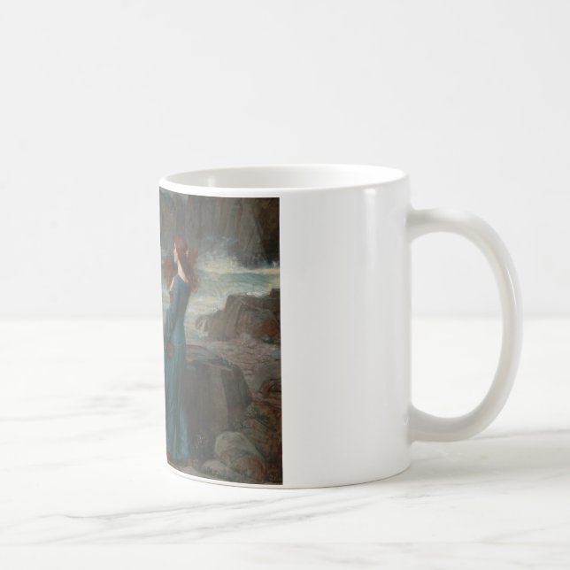 Caneca De Café John William Waterhouse - Miranda - a tempestade (Direita)