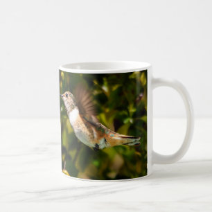 Caneca De Café Jóia do Jardim: Beija-flor em Flor