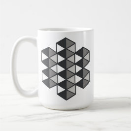 Caneca De Café Joined Triangles Mug