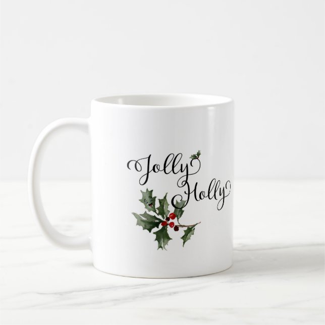 Caneca De Café Jolly Holly (Esquerda)