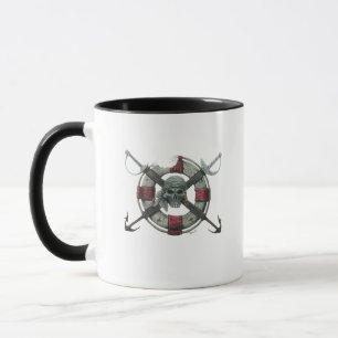 caneca de café Jolly Roger