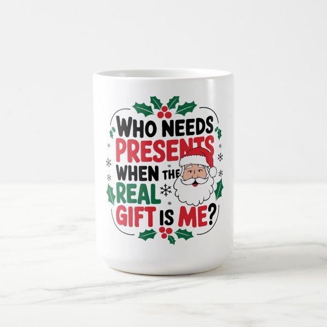 Caneca De Café Jolly Santa Claus Traz Alegria Festiva a Todos (Centro)