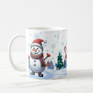 Caneca De Café Jolly Snowman