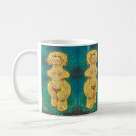Caneca De Café Jomon Venus: Golden Star Child