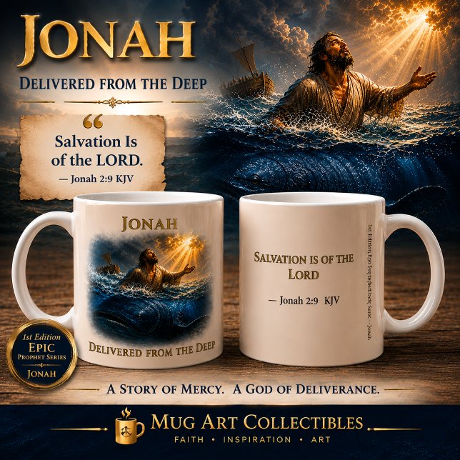 Caneca De Café Jonas Libertado das Profundezas Café (Criador carregado)