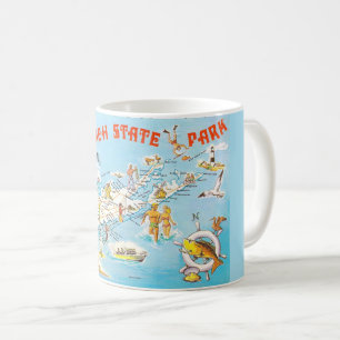 Caneca De Café Jones Beach Mug