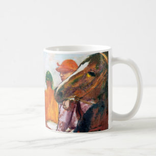 Caneca De Café Jóquei e Cavalo, Edgar Degas