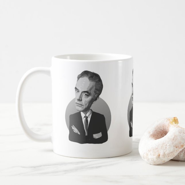 Caneca De Café Jordão Peterson (Com Donut)