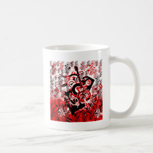 Caneca De Café Jornada da Música-Vermelho_