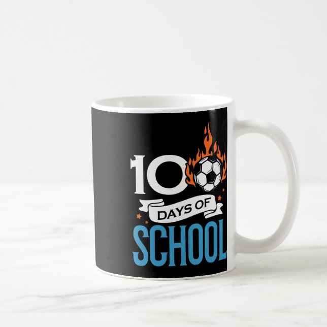 Caneca De Café Jornadas De Futebol De Futebol Escolar Pla (Direita)