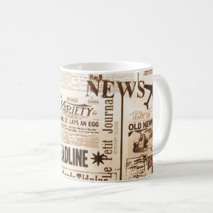 Caneca De Café Jornal