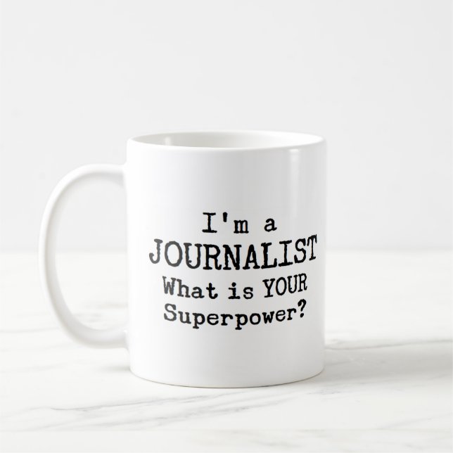 Caneca De Café jornalista (Esquerda)