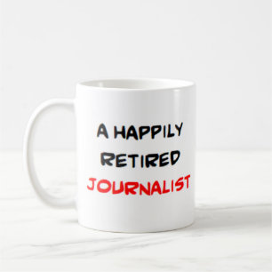 Caneca De Café jornalista aposentado