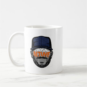 Caneca De Café Jose Altuve Player Silhouette