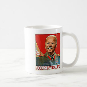 Caneca De Café Joseph Stealin Anti Joe Biden Meme Parody Politica
