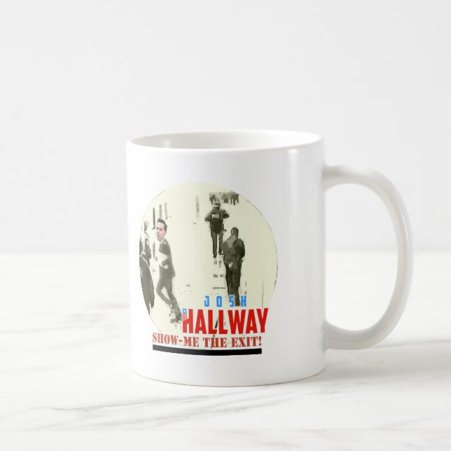 Caneca De Café Josh Hallway, 6 de janeiro, Mug comemorativo (Direita)