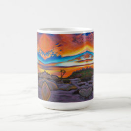 Caneca De Café Joshua Tree no Sunset