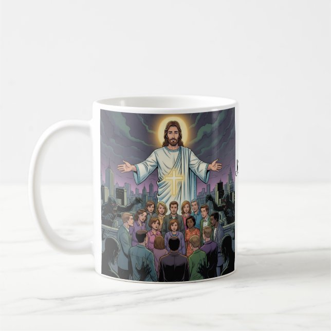 Caneca De Café Josué 1:18 (Esquerda)