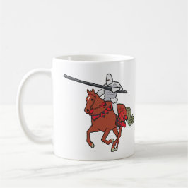 Caneca De Café Jousting Knight