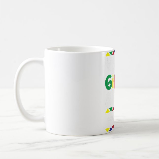 Caneca De Café jovem dotado e preto (Esquerda)