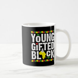 Caneca De Café Jovem Negro Dashiki Africano Orgulho M
