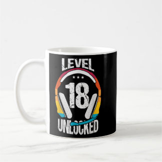 Caneca De Café Jovens jogadores legal do aniversário de 18 anos m