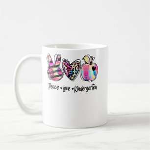 Caneca De Café Jovens Professoras Do Jardim De Infância Do Peace