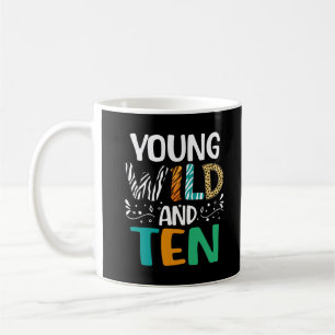 Caneca De Café Jovens Selvagens E 10 Meninas De 10 Anos