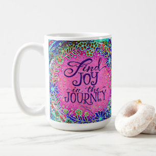 Caneca De Café "Joy in the Journey" Inspirivity Coffee Mug