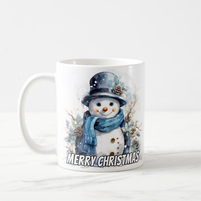 Caneca De Café Joy Little Wintertime Snowman (Esquerda)
