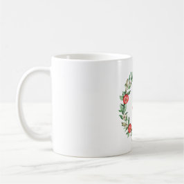 Caneca De Café Joy Mug | Design de Wreath Pomegranato Rosa