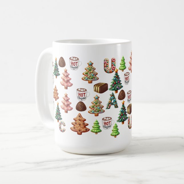 Caneca De Café Joy Mug Natal (Frente Esquerda)